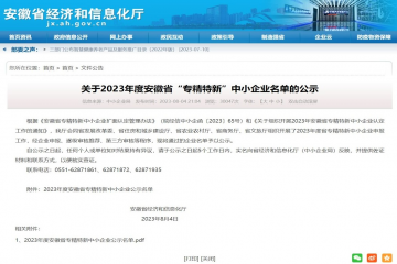 微扑克俱乐部集团又三家子公司获批安徽省“专精特新”中小企业荣誉称号